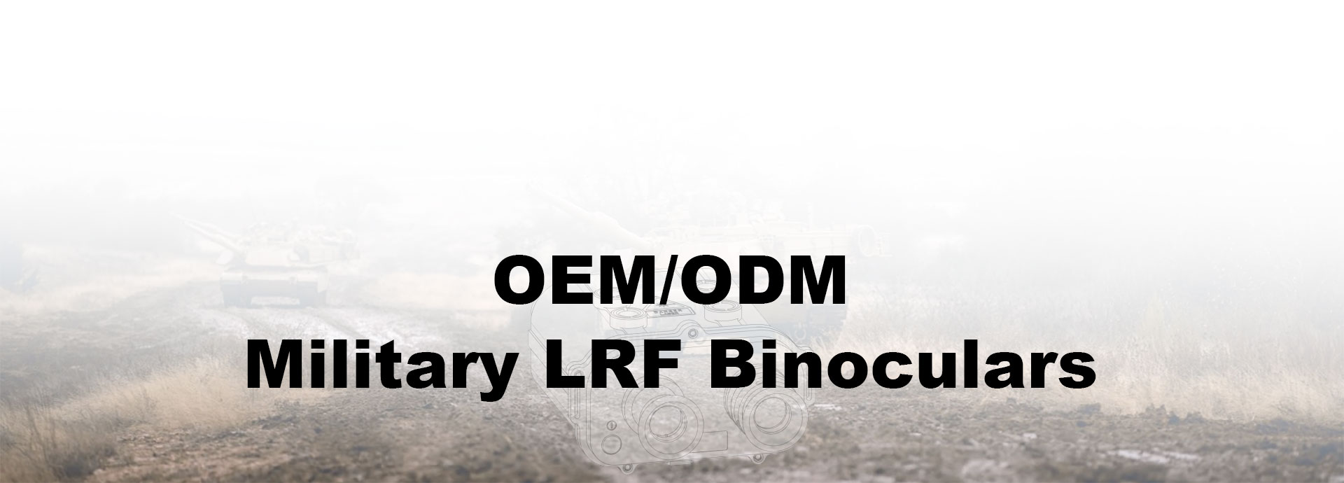 1064 nm 8 km de télémètre laser